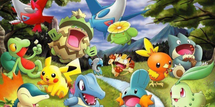 1024x768 Cute Pokémon Backgrounds