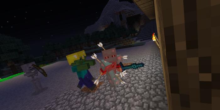 1366x768 Minecraft, Wolf Wallpapers HD / Desktop and Mobile Backgrounds