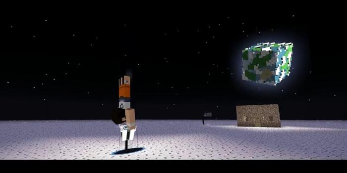 1920x1080 GLaDOS in Minecraft 2 (Best Portal 2 ending in Minecraft)