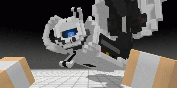 1280x800 Portal 2 Wheatley - Wallpapers and art - Mine-imator forums