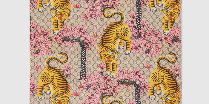 2400x2400 Women's Pink Bengal Modal Silk Shawl
