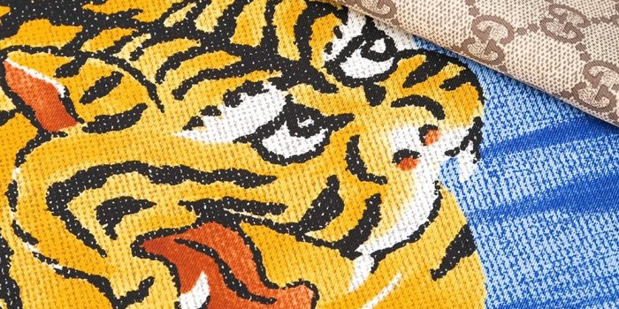 1000x1334 guccio gucci facts, Gucci Pañuelo Bengal 9669 Mujer Accesorios