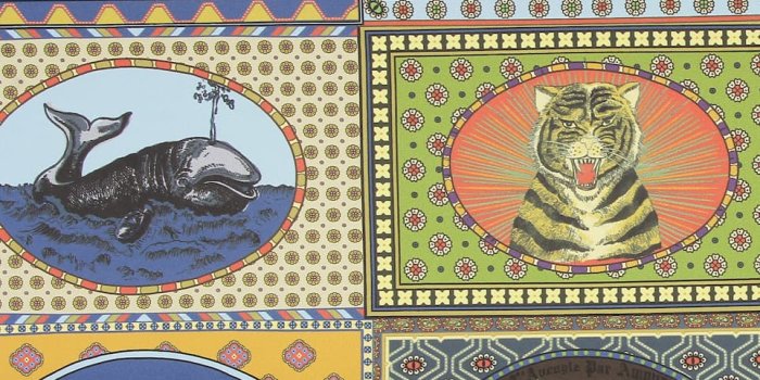 962x1088 Tiger Cards Printed Wallpaper - Gucci | mytheresa
