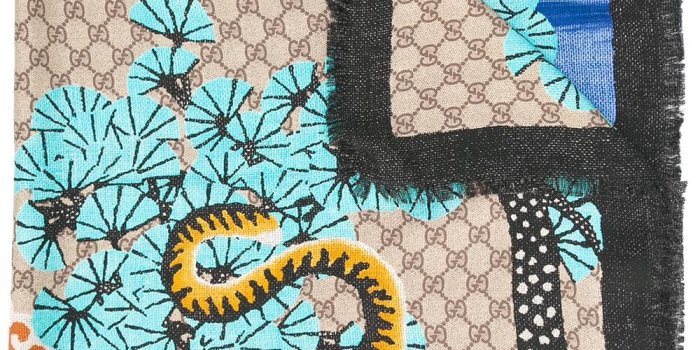 1000x1334 guccio gucci facts, Gucci Pañuelo Bengal 9669 Mujer Accesorios