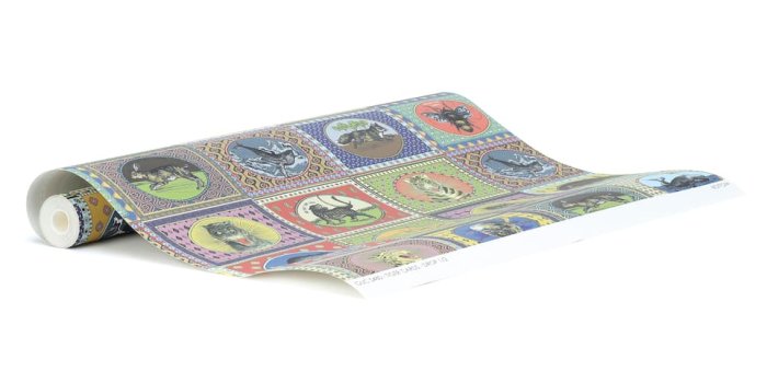 962x1088 Tiger Cards Printed Wallpaper - Gucci | mytheresa