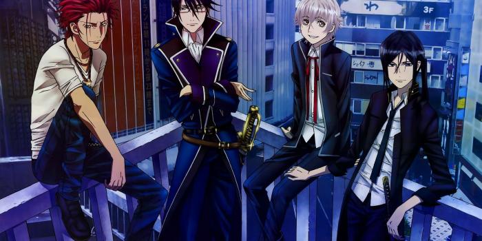 2048x1427 Anime K Project Mikoto Suoh Reisi Munakata Yashiro Isana Kuroh