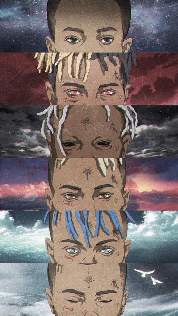 675x1200 XXXTENTACION // @nixxboi | XXXTENTACION in 2019 | Dope art, Rap