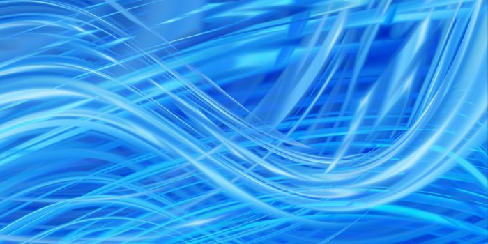 2560x1440 Wallpaper Lines, Wavy, Blue, Cyan - Wavy Blue (#989651) - HD