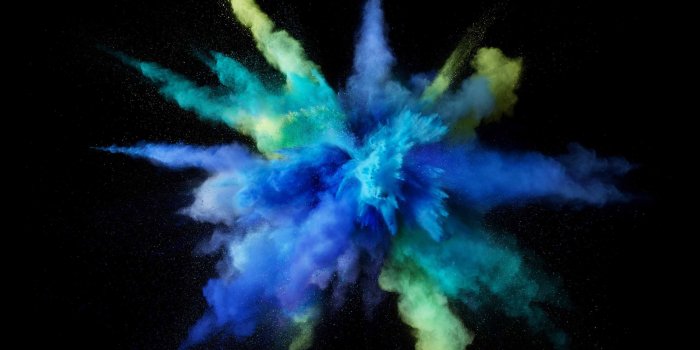 2880x1800 Cyan Color Burst Mac Wallpaper Download | Free Mac Wallpapers Download