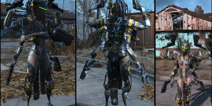 1664x1080 John Connor - G7 Synth Cybernetic Body - Fallout 4 Mod- Not For