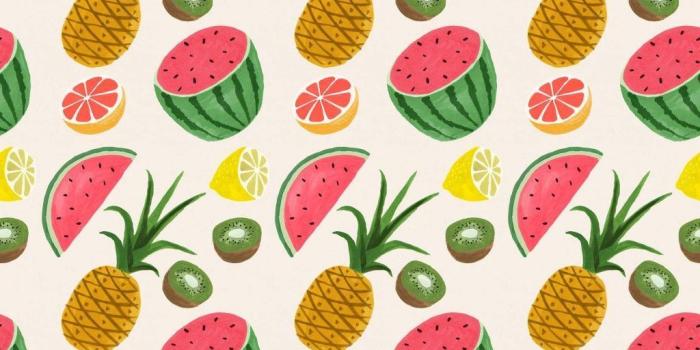 1024x1024 65+ Tropical Fruit Wallpapers - Download at WallpaperBro