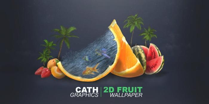 1280x720 Tropical Fruit Wallpaper Speedart | CathGraphics