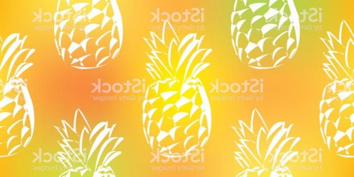 1228x1228 Seamless Pattern With Decorative Pineapples Tropical Fruits Gm