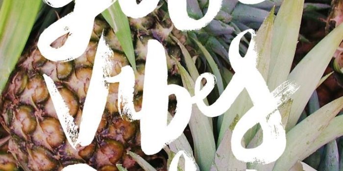 750x1334 Pineapples And Good Vibes Good Vibes Wallpaper, Iphone - Pineapple
