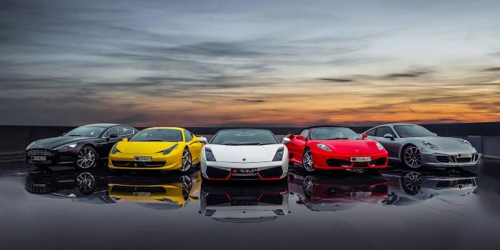 1440x768 Car Sports Car Landscape Yellow Car wallpapers Collection