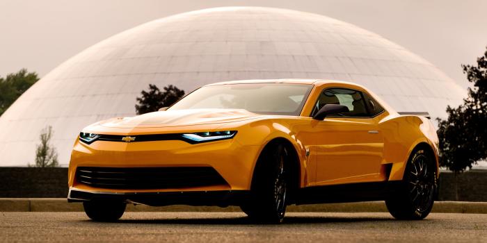 3840x2160 Yellow Chevrolet coupe, Chevrolet Camaro Bumblebee, Camaro