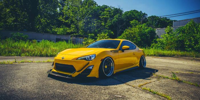 1920x1080 Yellow Scion FRS Wallpaper 49632 1920x1080px