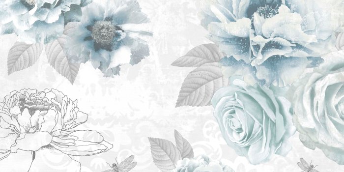 4000x4000 30+ Blue Floral Wallpapers - Download at WallpaperBro