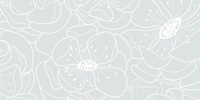 1000x1000 Anewall Hibiscus Modern Classic Delicate Soft Blue Floral Wallpaper