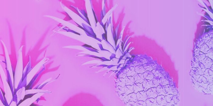 1242x2208 Pink, purple, wallpaper, background, hd, cute, colorful, pineapple