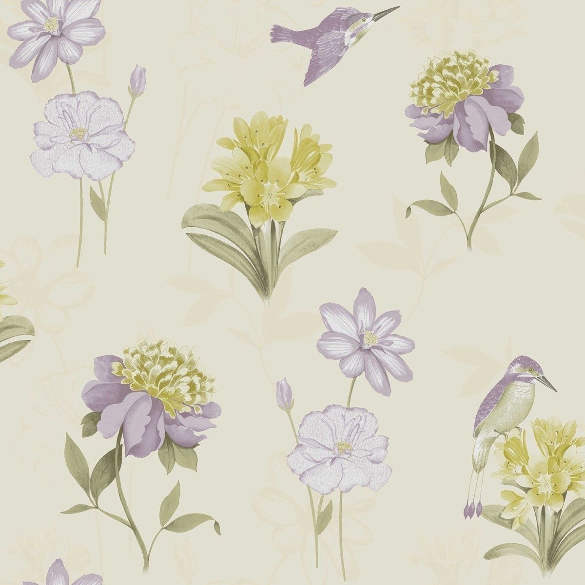 1200x1200 Wallpaper : Kingfisher Cream Plum Living Decor Scan Purple