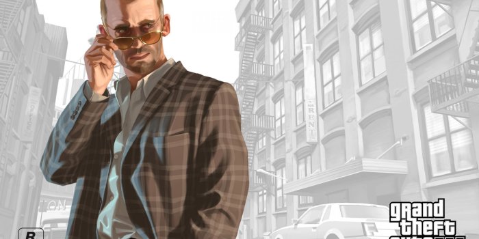 1920x1080 White Collar Worker, Gta 4, Design, Gta Iv, Gta Full HD, HDTV, 1080p