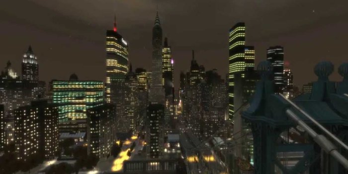 1280x720 GTA IV (PC) - View from Liberty City - [Live Wallpaper] - (1080p)