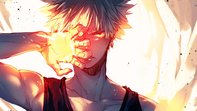 3840x2160 Katsuki Bakugo 4K 8K HD My Hero Academia (Boku no Hero Academia