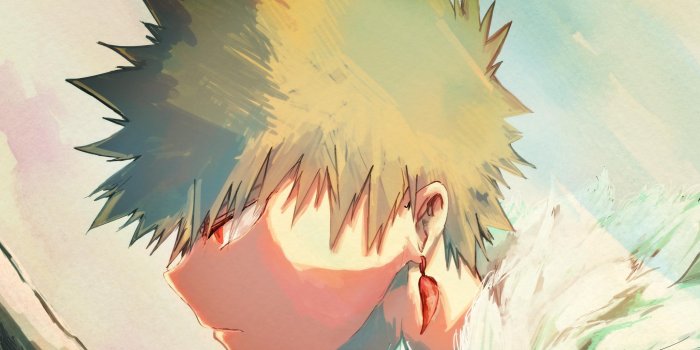 2560x1600 My Hero Academia - Katsuki Bakugo Colored Sketch HD wallpaper download