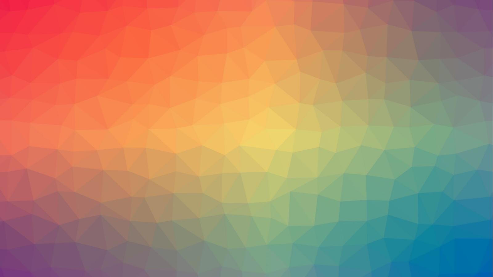 2560x1440 Download wallpaper 2560x1440 polygon, gradient, triangles, colorful