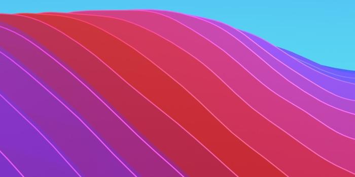 1440x2880 Download 1440x2880 wallpaper waves, abstract, gradient, ios 11