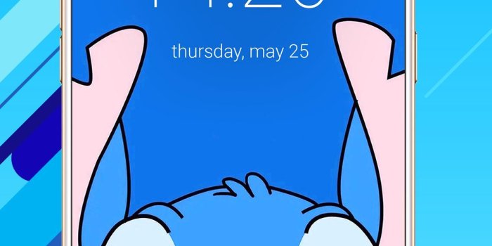 1166x2000 Stitch Wallpaper Theme Lilo Funny Cute Lock Screen for Android - APK