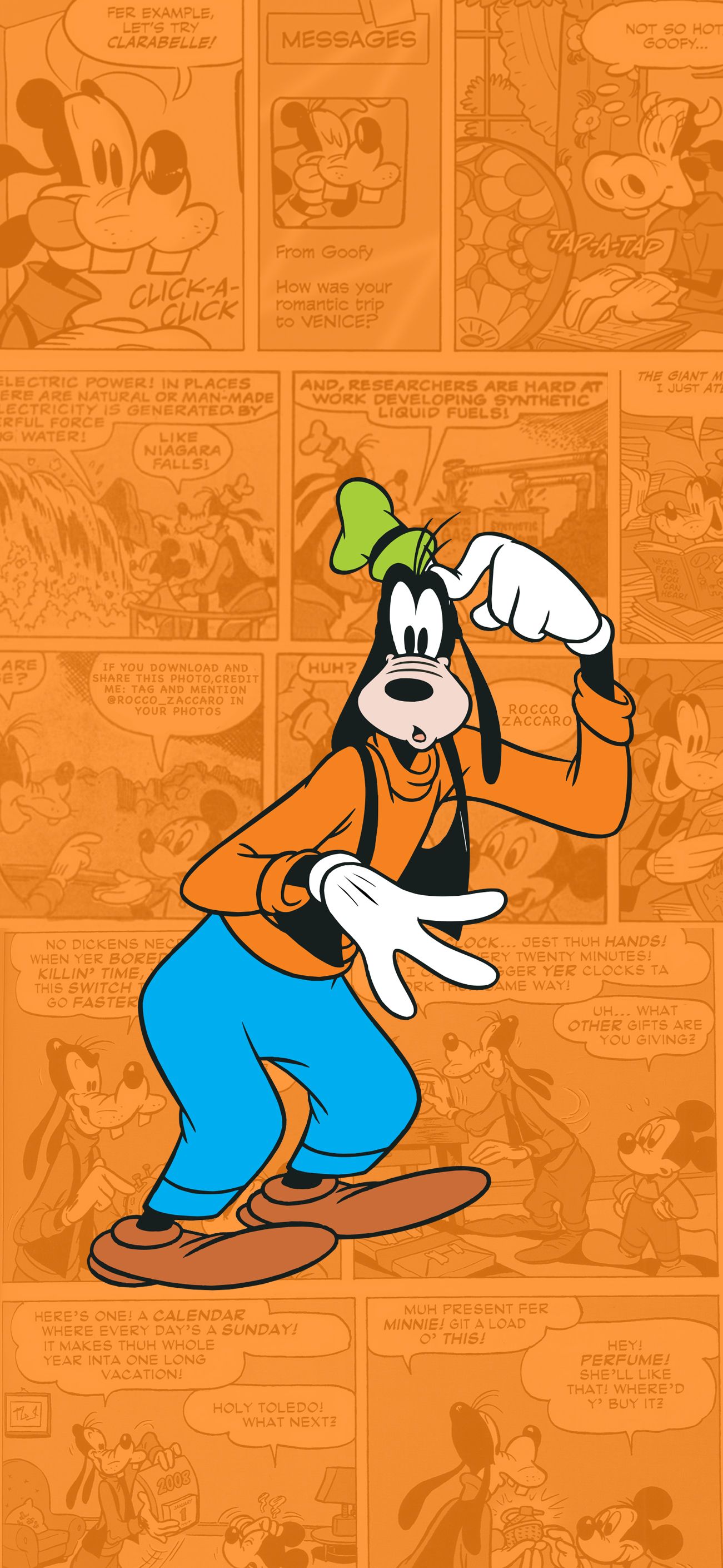 1301x2820 Goofy - Wallpapers Central