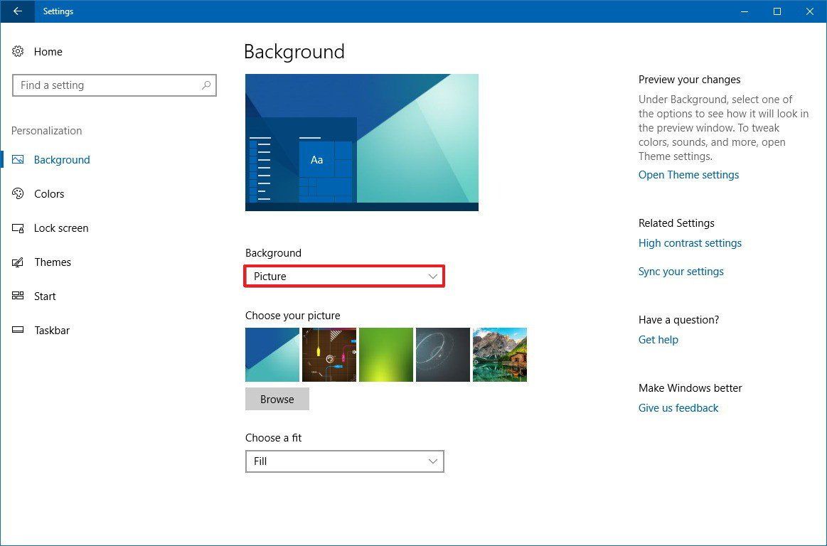 1163x768 How to customize the look and feel of Windows 10 | Windows Central
