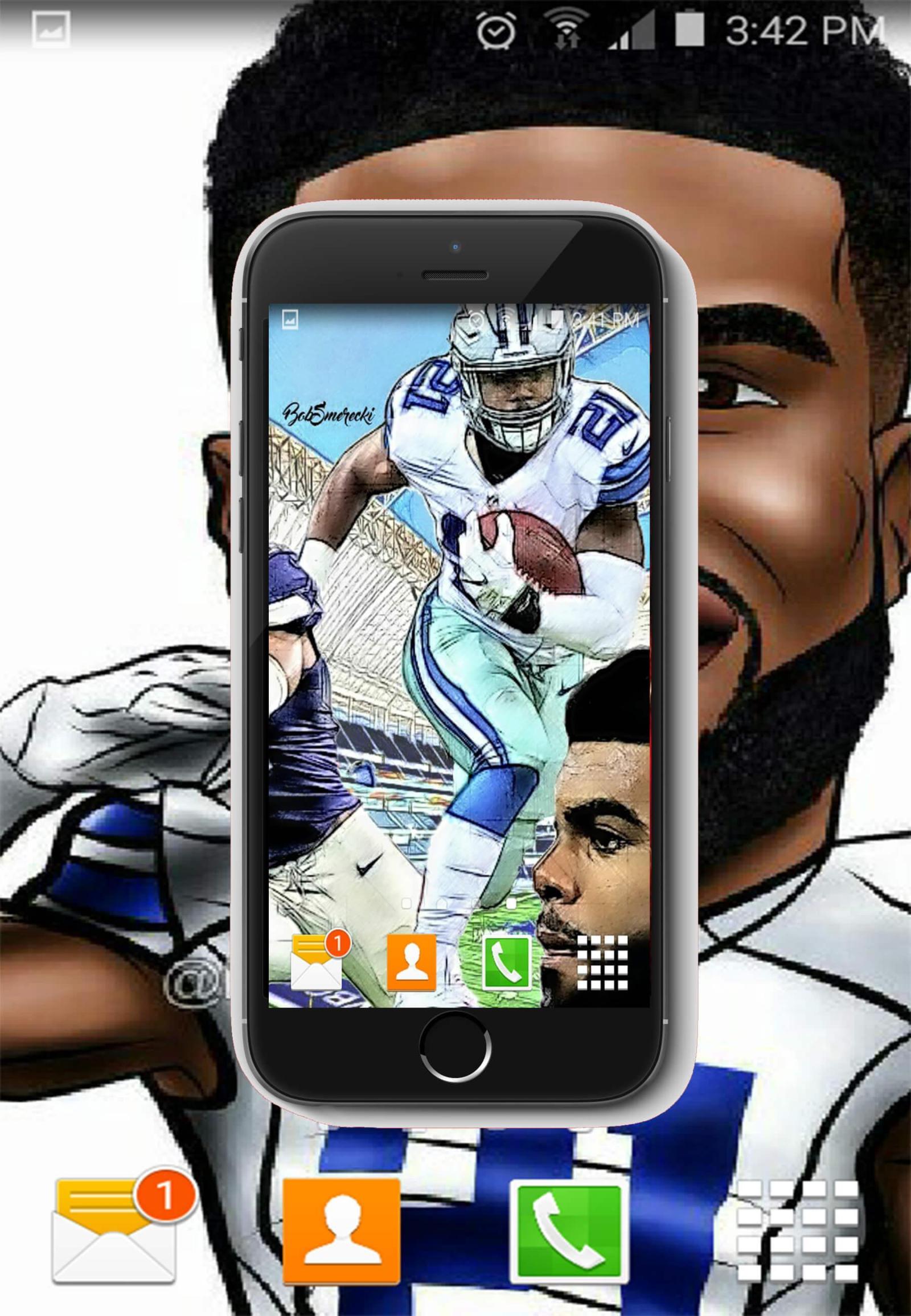 1800x2600 Ezekiel Elliott HD Wallpaper NFL 2018 for Android - APK Download