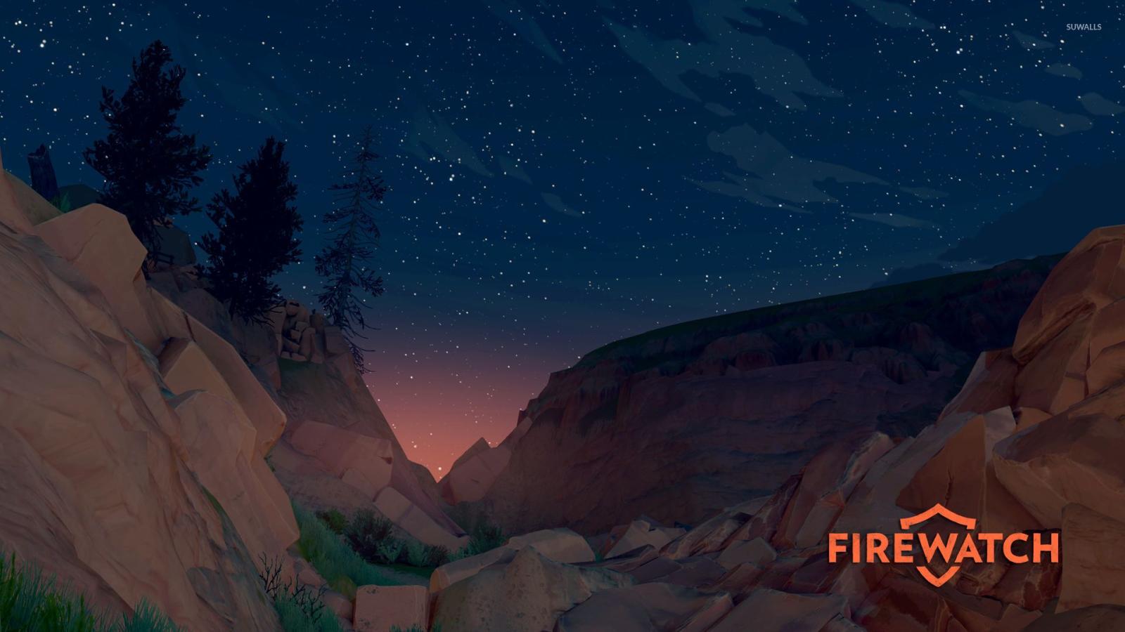 1920x1080 Starry night in Firewatch wallpaper - Game wallpapers - #50721