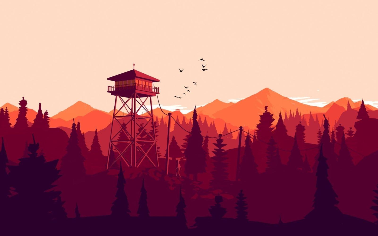 1920x1200 illustration, Firewatch, Video games HD Wallpapers / Desktop and