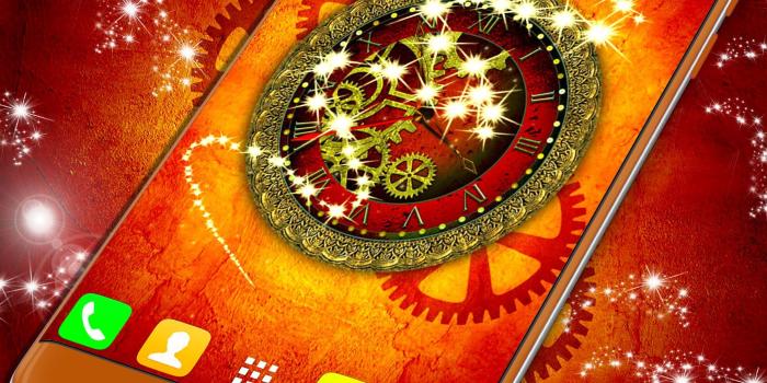 1742x1800 Steampunk Clock Live Wallpaper for Android - APK Download