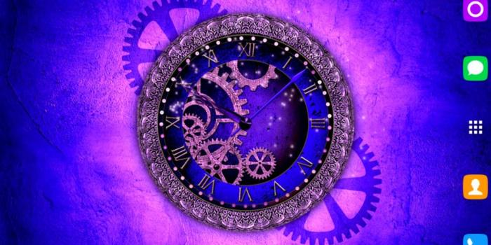 1164x728 Purple Clock Wallpaper | All HD Wallpapers Gallery