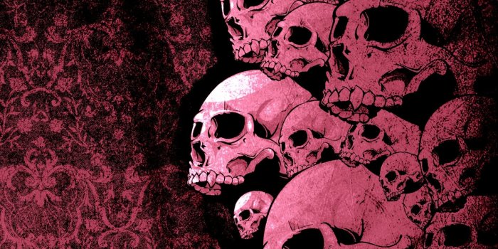 1920x1200 63+ Pink Skull Wallpapers on WallpaperPlay