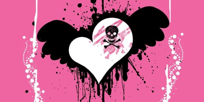 1280x1024 Pink Skull Wallpapers