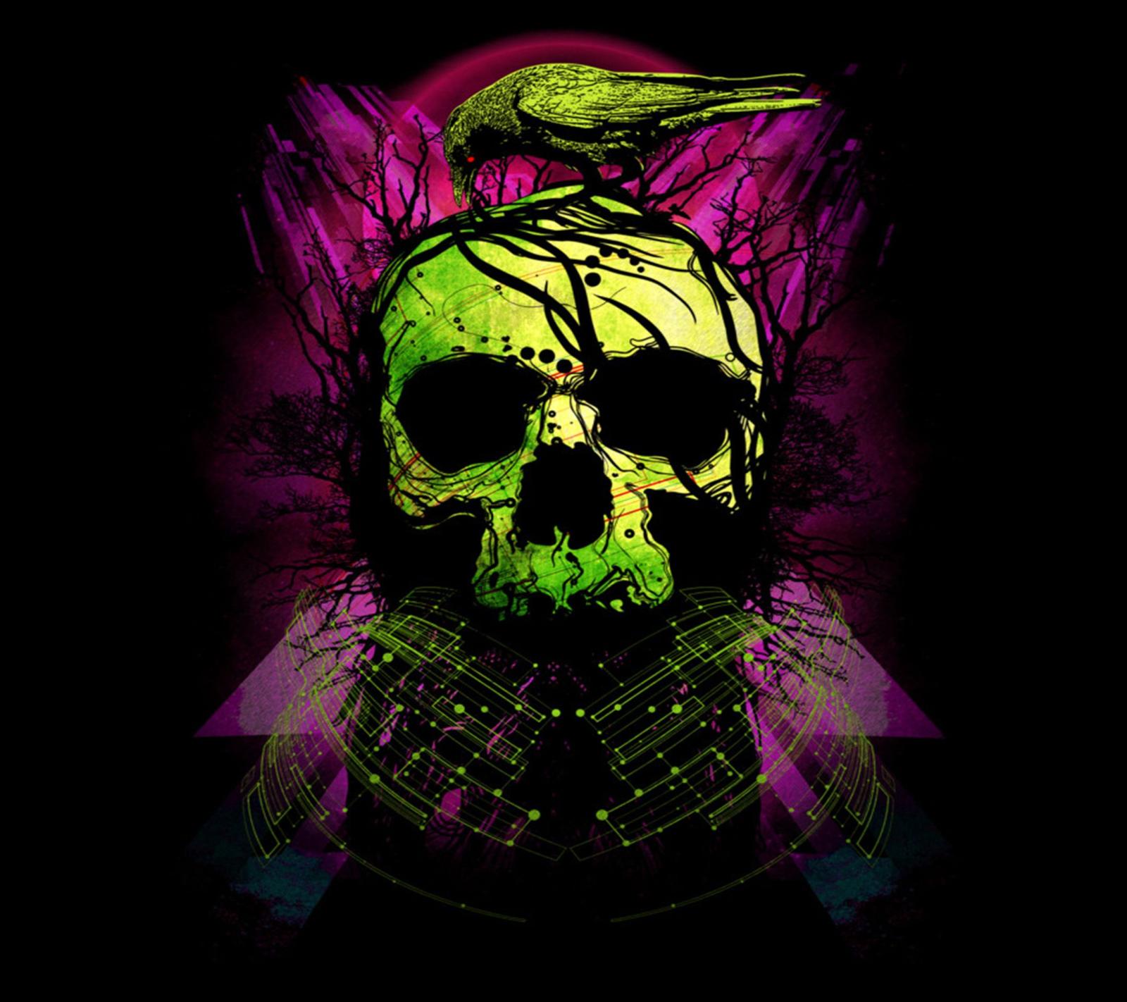 2160x1920 63+ Pink Skull Wallpapers on WallpaperPlay