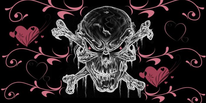 1920x1080 Pink Skull Wallpaper (53+ pictures)