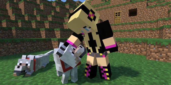 1280x720 Me(kss12500) wolfy | Minecraft | Minecraft wallpaper, Minecraft