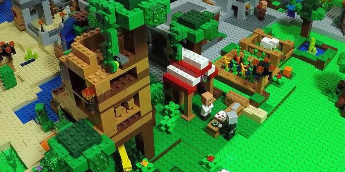1920x1080 LEGO Minecraft World - My Final LEGO Custom Minecraft World Update
