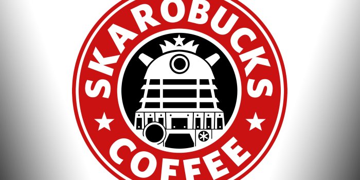 3200x2000 Skarobucks – Doctor Who Starbucks Mashup – Wallpapers | coregeek