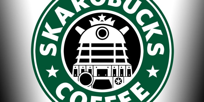 2048x2048 Skarobucks – Doctor Who Starbucks Mashup – Wallpapers | coregeek