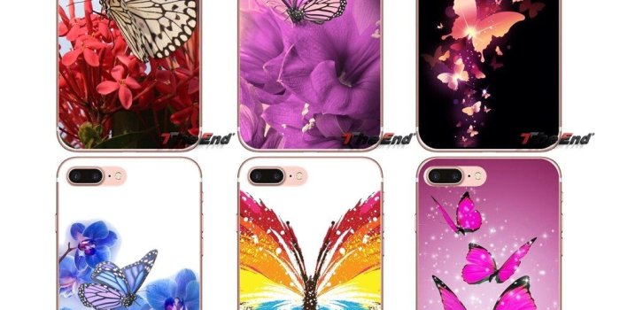 1000x1000 US $0.99 |Colorful Butterfly Wallpaper Soft Case For Samsung Galaxy S2 S3  S4 S5 MINI S6 S7 edge S8 Plus Note 2 3 4 5 Grand Core Prime-in Half-wrapped 