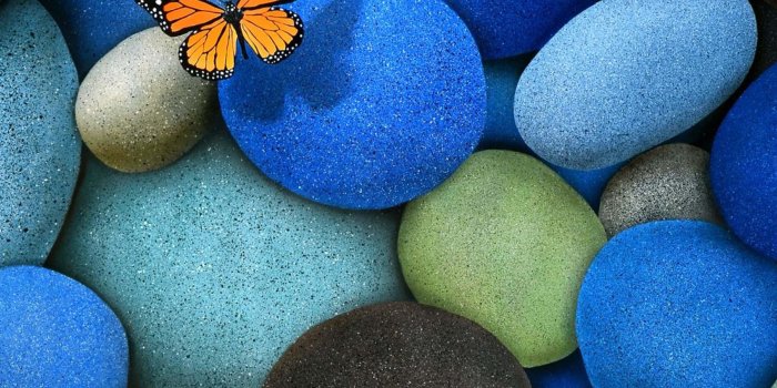 2880x2560 Rocks Butterfly Stock Samsung Galaxy S7 Edge Wallpaper - Samsung