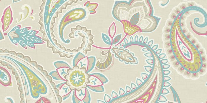 4000x4000 Indira Multi Paisley Wallpaper | Departments | DIY at B&Q